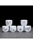 F 6 Adet/grup Seramik Çay Bardağı Çay Seti Pot Aksesuarları Içecek Çay Çay Fincanı Kungfu Çay Bardağı Bardak Porcelana 80 ml (Yurt Dışından) 5