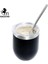 WHITE-175 1 Takım/grup Yerba Mate Süt Çay Bardağı Paslanmaz Su Kabağı Su Kabağı 350 ml Kapaklı Isı Yalıtımı Filtre Pipeti ve Temizleme Fırçası Dahildir (Yurt Dışından) 2