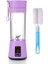 Mor 6 Bıçaklı Taşınabilir Elektrikli Meyve Sıkacağı USB Şarj Limon Portakal Blender Mini Meyve Suyu Sıkma Bardağı 2/6 Bıçaklı Sıkacağı Ev Meyve Suyu Yapma Makinesi (Yurt Dışından) 1