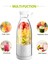Beyaz Taşınabilir Sıkacağı Blender Şişe Elektrikli Portakal Sıkacağı Kablosuz Taze Meyve Suyu Sıkacakları Mikser Smoothie Narenciye Sıkacağı Blender (Yurt Dışından) 2