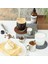 10 Oz Mini Paslanmaz Çelik Süt Sürahi Fincan Kahve Sürahisi Cappuccino Latte Sanat Sürahi Köpürtme Buhar Bardağı Süt Tenceresi Kahve Aksesuarları (Yurt Dışından) 5