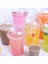 40 Adet 600ML 40/50 Adet 460/600ML Tek Kullanımlık Şeffaf Plastik Bardaklar Süt Çay Suyu Soğuk Içecek Smoothie Içecek Kapaklı Bardaklar Paket Servisi Olan Restoran Için (Yurt Dışından) 4