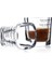 1 Adet Kutusu ile 60ML Malzemeleri Ölçüm Pişirme Kahve Latte Ölçekli Bardaklar Ölçüm Kabı ile Çift Espresso Espresso Ons Kare Trompet Atış 60ML (Yurt Dışından) 2