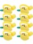 Yellow3.5x2.5cm 8 Adet Koruyucu Kapak Yaratıcı Şekil Saman Stoper Ipuçları Koruyucu Metal Pipetler Güzel Tasarım Kapak Içme Kapakları Çocuklar Parti (Yurt Dışından) 1