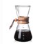 400ML Filtresiz 400ML/2 Fincan Isıya Dayanıklı Cam Espresso Kahve Makinesi Huni Tarzı Makine Üzerine Dökün Filtre Kabı Ahşap Saplı Yeniden Kullanılabilir (Yurt Dışından) 2