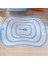 Mavi 20X15 cm Mutfak Kaymaz Plastik Kesme Tahtaları Kesim Doğrama Tahtası Taşınabilir Buzlu Kesme Tahtası Sebze Meyve Et Kesme Tahtası (Yurt Dışından) 1