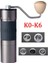 Çanta Kingrinder K0-K6 Kingrinder Manuel Kahve Değirmeni Taşınabilir Değirmen 420 Paslanmaz Çelik 38MM/48MM Çapak Taşınabilir Kahve Değirmeni (Yurt Dışından) 2