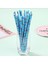 Mavi 25 Adet 25/50/100 Adet Flamingo Parçalanabilir Kağıt Pipet Doğum Günü Partisi Dekorasyon Dıy Düğün Kraft Tek Kullanımlık Içecek Pipeti (Yurt Dışından) 3