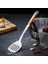 G Dayanıklı Taşınabilir Paslanmaz Çelik Yapışmaz Turner/kepçe Gıda Wok Spatula Kaşık Mutfak Gereçleri Pişirme Gereç Tencere Spatula (Yurt Dışından) 1