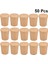 Resim 1 50 Adet 12OZ Sıcak Çorba Bardağıkalınlaştır Tek Kullanımlık Yağa Dayanıklı Kraft Kağıt Kapaklı Çorba Kabı (50 Karton Bardak + 50 Pp Kapak) (Yurt Dışından) 1