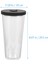 Beyaz Süt Çay Bardağı Geniş Ağızlı Smoothie Bardak Temizle Içme Bardakları Buzlu Kahve Su Tumbler Kalınlaşmak Içecek Kabarcık (Yurt Dışından) 3