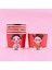 Sadece Cup4 7CM50PCS 50PCS Kağıt Bardaklar Doğum Günü Partisi Şekeri Tatlı Kapaklı Bardak Yüksek Kaliteli Karikatür Dondurma Kasesi 200ML Küçük Yuvarlak Tek Kullanımlık (Yurt Dışından) 2