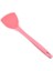 Şeffaf Pembe Silikon Spatula Pişirmek Için Yapışmaz Yarı Saydam Naylon Dikişsiz Kızartma Tavası Pişirme Spatula Karıştırma Aksesuarları Mutfak Eşyaları (Yurt Dışından) 1