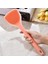 Şeffaf Pembe Silikon Spatula Pişirmek Için Yapışmaz Yarı Saydam Naylon Dikişsiz Kızartma Tavası Pişirme Spatula Karıştırma Aksesuarları Mutfak Eşyaları (Yurt Dışından) 5