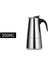 300 ml Cezve Moka Pot Paslanmaz Çelik Kahve Makinesi Şofben Kahve Makineleri Su Isıtıcısı Kahve Brewer Latte Percolator Soba Kahve Araçları (Yurt Dışından) 2