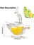 Kuş Şekli Manuel Limon Sıkacağı Akrilik Limon Dilim Sıkacağı Taşınabilir Şeffaf Meyve Sıkacağı Portakal Limon Kireç Için Kuş Şekli El Sıkacağı (Yurt Dışından) 3