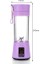 6 Bıçaklı Taşınabilir Blender 6 Bıçaklı Kesici USB Mikser Elektrikli Meyve Sıkacağı Milk Shake Makinesi Smoothie Blender Mini Gıda Kişisel El Mikseri (Yurt Dışından) 1