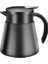 Siyah 880ML 680/880ML Paslanmaz Çelik Çift Duvar Termos Yalıtımlı Cezve Termos Süt Çay Su Sürahisi Su Isıtıcısı (Yurt Dışından) 1