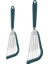 Yeşil Yüksek Kaliteli Paslanmaz Çelik Spatula Asılı Delik Tasarım Spatula Kaymaz Silikon Balık Spatula Rahat Için Temizlemesi Kolay (Yurt Dışından) 1