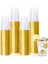 Temizle 50 Adet 75/50 Paket 12OZ Altın Plastik Bardaklar - Zarif Düğünler, Güzel Kutlamalar Için Premium Altın Çerçeveli Plastik Tek Kullanımlık Bardaklar Bardak (Yurt Dışından) 2