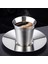 A 80ML 80/160ML Çift Duvar Isı Yalıtımlı Paslanmaz Çelik Espresso Kahve Vakum Bardağı (Yurt Dışından) 3