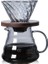 V02 Pot (500ML) Kahve Seti Cezve Cam Damlatıcı Filtre Kiti ile 500ML Haşlanma Önleyici Ahşap Saplı Cezve Coffeeware Özel Barista Aracı (Yurt Dışından) 5