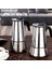 100 ml Kahve Makineleri Moka Pot Kahve Espresso Şofben Paslanmaz Çelik Kahve Makineleri Soba Kahve Aletleri Filtreler Mocha Percolator (Yurt Dışından) 1