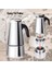 100 ml Kahve Makineleri Moka Pot Kahve Espresso Şofben Paslanmaz Çelik Kahve Makineleri Soba Kahve Aletleri Filtreler Mocha Percolator (Yurt Dışından) 5