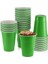 Yeşil 50 Adet 50 Parça Tek Kullanımlık Bardak 16 Oz Kırmızı Mavi Sarı Yeşil Siyah Plastik Şarap Bardağı Doğum Günü Düğün Renk Parti Dekorasyon (Yurt Dışından) 1