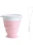 Pembe 200ML 320ML Taşınabilir Silikon Katlanır Su Bardağı Açık Isıya Dayanıklı Teleskopik Katlanabilir Katlanabilir Kapaklı Kupa Seyahat Kamp Için (Yurt Dışından) 1