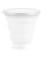 Şeffaf 320ML 1 Adet 320ML Silikon Seyahat Fincan Katlanabilir Kahve Fincanları Şeker Renk Katlanır Çay Bardağı Toz Geçirmez Kapaklı Doğa Sporları Copos (Yurt Dışından) 1