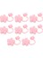 PINK3X1.2CM 8 Adet Metal Saman Kapakları Dekor Ipuçları Koruyucu Paslanmaz Çelik Trim Içme Silika Jel Yeniden Kullanılabilir Parti Çocuk Tumbler (Yurt Dışından) 1