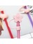 PINK3X1.2CM 8 Adet Metal Saman Kapakları Dekor Ipuçları Koruyucu Paslanmaz Çelik Trim Içme Silika Jel Yeniden Kullanılabilir Parti Çocuk Tumbler (Yurt Dışından) 2