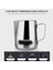 600 ml 350/600 ml Paslanmaz Çelik Süt Köpürtücü Sürahi Termometre Göstergesi ile Süt Sürahi Barista Kahve Latte Sanat Fincan Süt Sürahisi (Yurt Dışından) 4