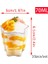 10 Adet 70ML 5/10 Adet Mini Tek Kullanımlık Plastik Bardaklar Tatlı Bardaklar Şeffaf Köpük Salata Jöle Yoğurt Pişirme Yamuk Gıda Kabı Dondurma Fincan (Yurt Dışından) 1