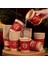 Stil 5 230 ml Kırmızı Tek Kullanımlık Kraft Kağıt Bardaklar 50 Adet/paket Konuk ve Arkadaşlar Için Uygun Kalınlaşmak Tek Kullanımlık Bardaklar Parti Malzemeleri Çin Tarzı (Yurt Dışından) 3