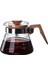 Kahve Filtresi 01 Kahve Sunucusu Barista Kahve Seti Cam V60 Demlenmiş Kahve Paylaşım Potu Kahve Damlatıcı Cezve Üzerine Dökün 300ML 400ML 600ML (Yurt Dışından) 5
