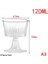 10PCS-A3 5/10 Adet Mini Tek Kullanımlık Plastik Bardaklar Tatlı Bardak Temizle Mus Salata Jöle Yoğurt Pişirme Trapez Gıda Kabı Dondurma Fincan (Yurt Dışından) 1