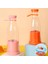 Mor 420 ml Taşınabilir Elektrikli Blender Mini Meyve Suyu Karıştırıcı USB Elektrikli Meyve Sıkacağı Fincan Meyve Smoothie Milk Shake 6 Bıçaklı Küçük Blender (Yurt Dışından) 4