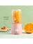 Pembe Taşınabilir Meyve Sıkacağı Bardağı USB Meyve Suyu Mikser Makinesi Otomatik Smoothie Blender Fincan Mini Meyve Sıkacağı Meyve Suyu Sıkma Shake Fincan Mutfak Aracı (Yurt Dışından) 1