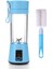 380 ml Mor Taşınabilir Elektrikli Meyve Sıkacağı USB Şarj Limon Portakal Blender Mini Meyve Suyu Sıkma Bardağı 2/6 Bıçaklı Sıkacağı Ev Meyve Suyu Yapma Makinesi (Yurt Dışından) 5