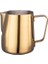 Altın 600ML Süt Köpürtücü Fincan Köpürtme Mikser Aracı Barista Araçları Kahve Moka Cappuccino Latte Süt Köpürtme Sürahisi Süt Sürahi Kahve Hizmetleri (Yurt Dışından) 1