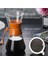 Küçük Kahve Botter 400ML 600ML 800ML Dayanıklı Cam Kahve Makinesi Cezve Espresso Kahve Makinesi Paslanmaz Çelik Filtre ile Damlama Kabı Üzerine Dökün (Yurt Dışından) 4