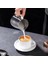 Parlak Siyah 600ML 450ML/600ML Kahve Süt Köpüğü Fincan Kahve Çekme Çiçek Espresso Vapur Süt Tenceresi Paslanmaz Çelik Çekme Çiçek Tankı Kahve Cappuccino (Yurt Dışından) 4