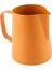 Turuncu 400ML Süt Köpürtme Sürahisi Süt Köpürtücü Sürahi Paslanmaz Çelik Köpürtme Sürahisi Espresso Barista Sürahi Süt Tenceresi Kahve Aksesuarları (Yurt Dışından) 1