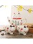 Set-A Sevimli Japon Şanslı Kedi Porselen Çay Seti Yaratıcı Maneki Neko Seramik Çay Bardağı Süzgeçli Su Isıtıcısı Ofis Demlik Su Kupa (Yurt Dışından) 2