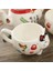 Set-A Sevimli Japon Şanslı Kedi Porselen Çay Seti Yaratıcı Maneki Neko Seramik Çay Bardağı Süzgeçli Su Isıtıcısı Ofis Demlik Su Kupa (Yurt Dışından) 5