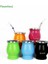 Yeşil 8 Oz Yerba Mate Çay Bardağı Çift Duvarlı Doğal Kabak Drinkware Teaware Arjantin Kabak Şeklinde Kolay Temizlenebilir Paslanmaz Çelik (Yurt Dışından) 1