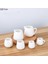 B--50ML Yaratıcı Seramik Süt Sürahisi Kahve Latte Süt Köpürtücü Barista Çekme Çiçek Yoğunlaştırılmış Süt Kutusu Ev Düz Renk Kahve Aksesuarları (Yurt Dışından) 3