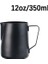 350 Ml-Siyah Kahve Süt Sürahi Paslanmaz Çelik Yapışmaz Süt Sürahisi Espresso Kahve Sürahi Barista Süt Frother Sürahi 150/350/600 ml (Yurt Dışından) 1